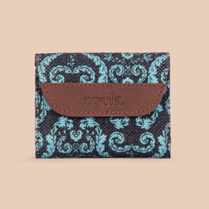 Falaknuma Green Trifold Wallet
