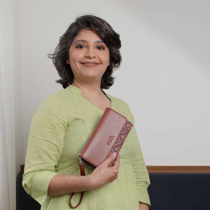 Gwalior Weaves Wristlet Wallet