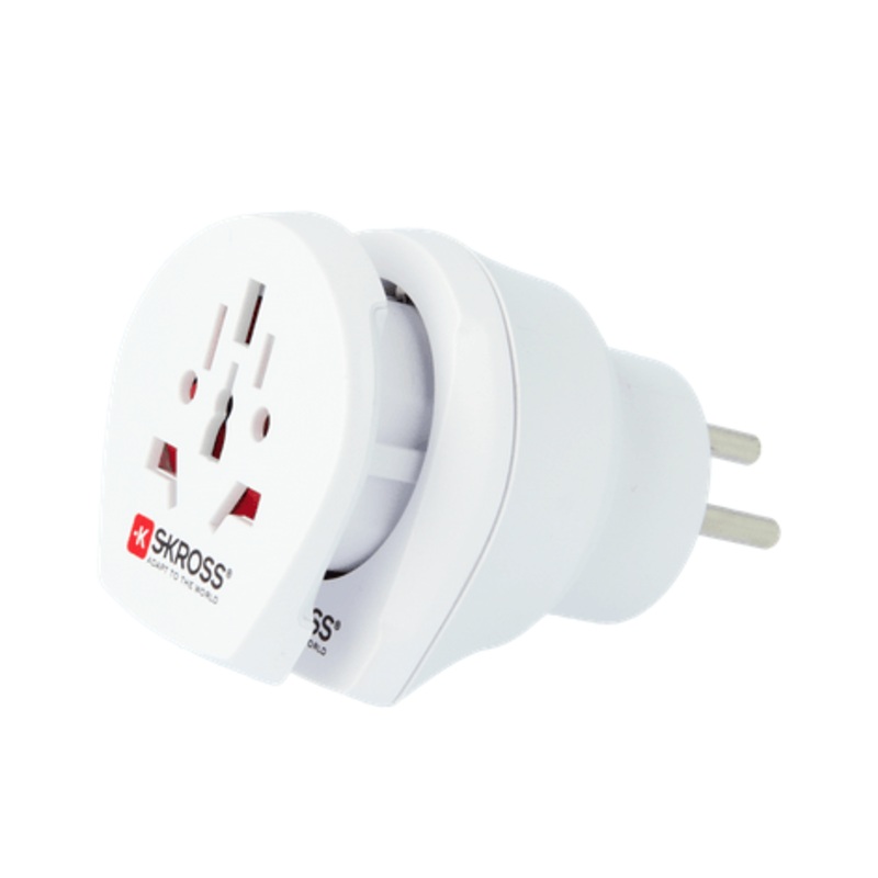 SKROSS Combo World Adapter to Israel
