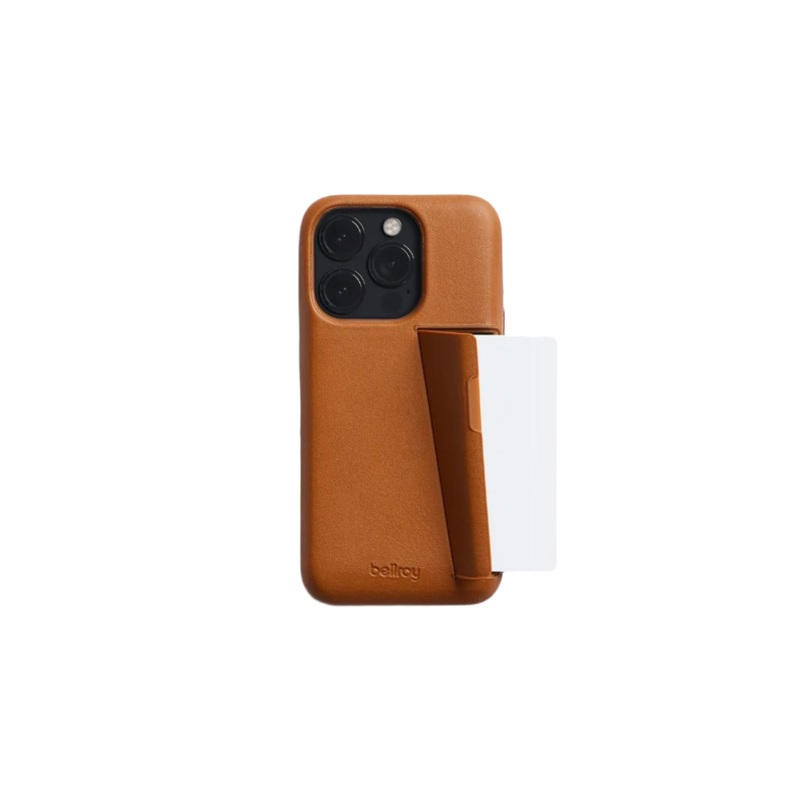 Bellroy Iphone 15 Pro Case - 3 Card - Terracota