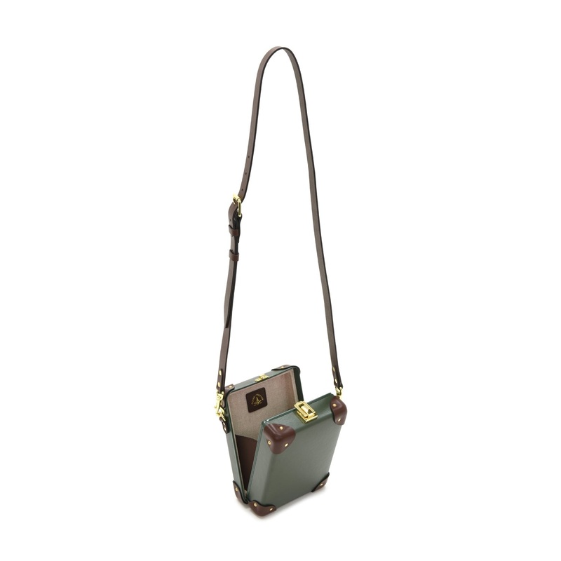 Centenary  Messenger Case | Green/Brown