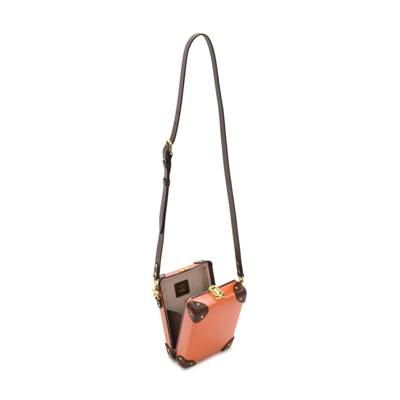 Centenary  Messenger Case | Marmalade/Brown