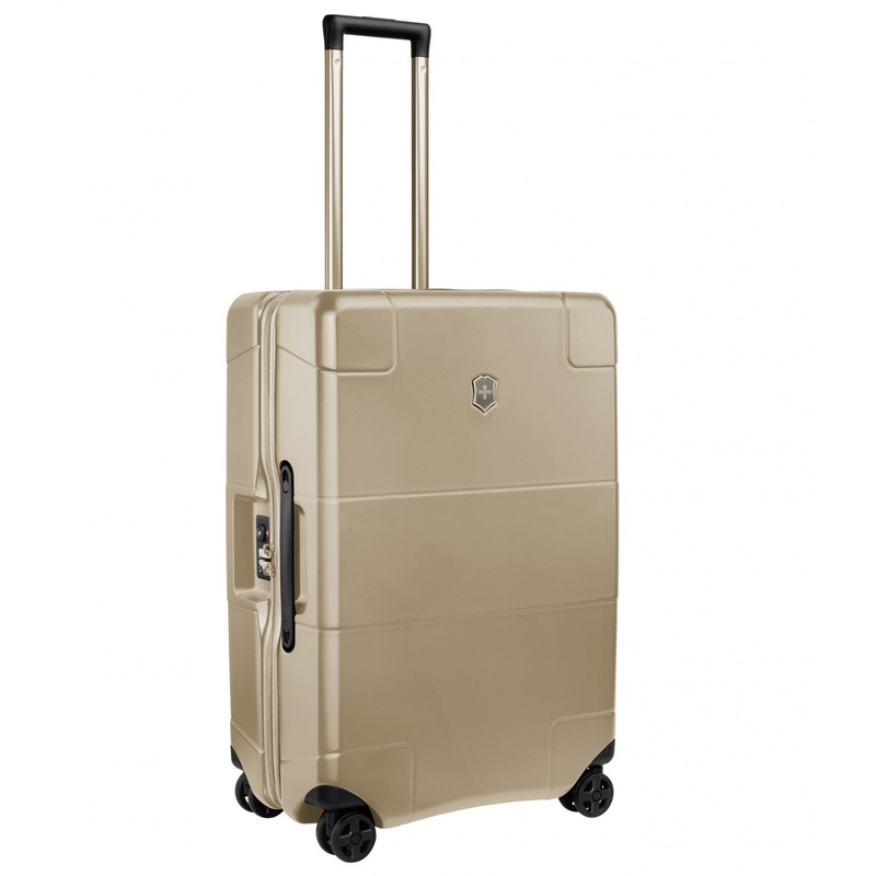 LEXICON MEDIUM HARDSIDE CASE CHAMPAGNE GOLD 68 CM