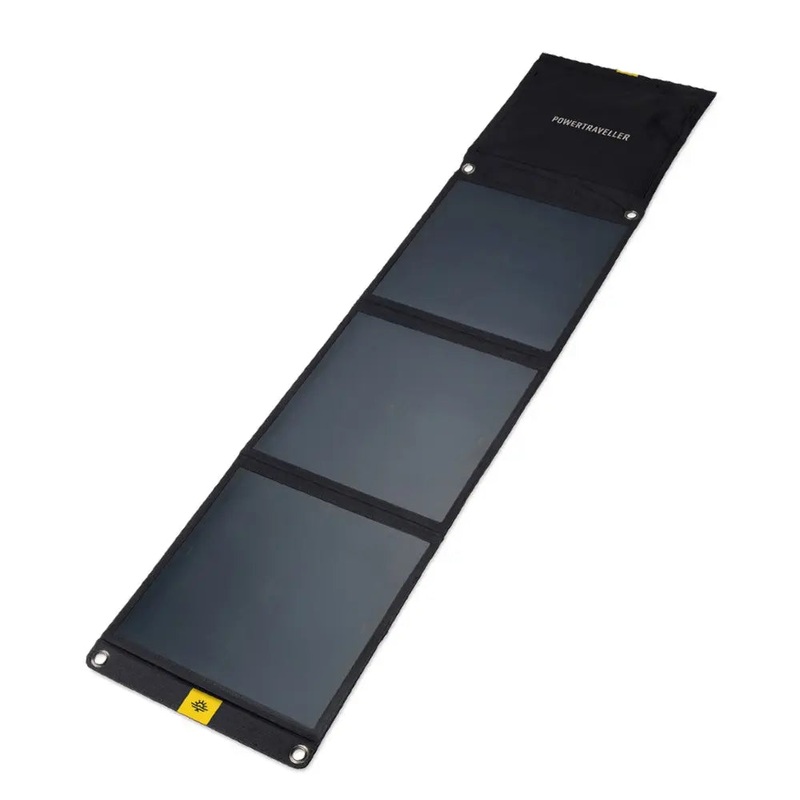 Powertraveller Falcon 40 Foldable Multi-Voltage Solar Panel - USB & DC device charger