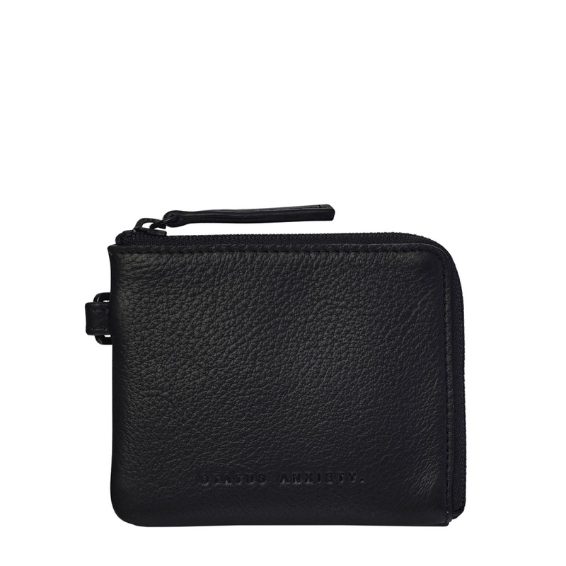 Status Anxiety Part Time Friends Wallet - Black