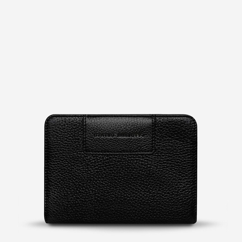 Status Anxiety Popular Problems Leather Wallet - Black