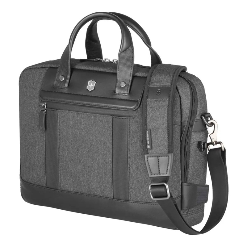 Victorinox Architecture Urban2 - 14" Laptop Briefcase - Grey / Black