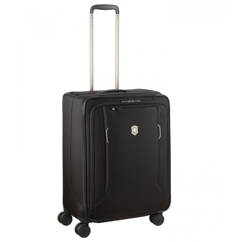 WERKS TRAVELER 6.0 EXPANDABLE MEDIUM SOFTSIDE CASE BLACK 63 CM