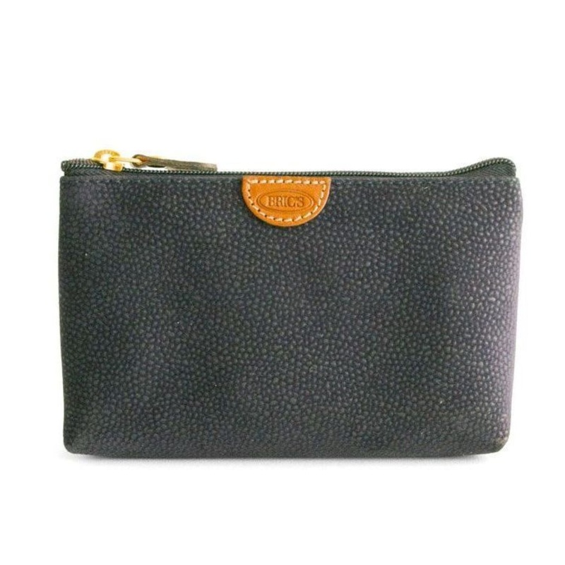 Bric's Life Necessaire Pouch (Blue Tan)