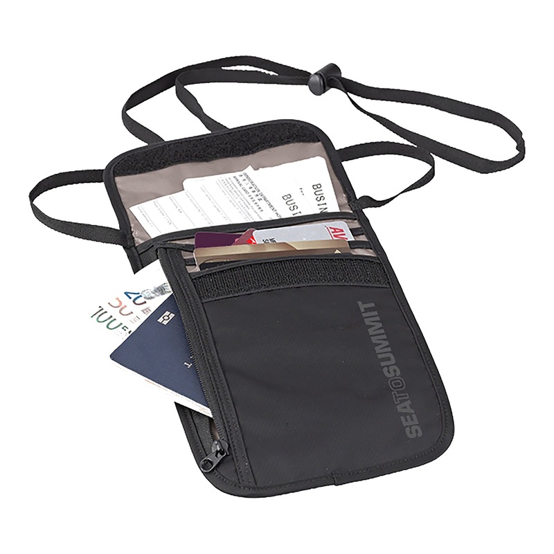 Sea To Summit Neck Wallet 5 (Black/Grey)