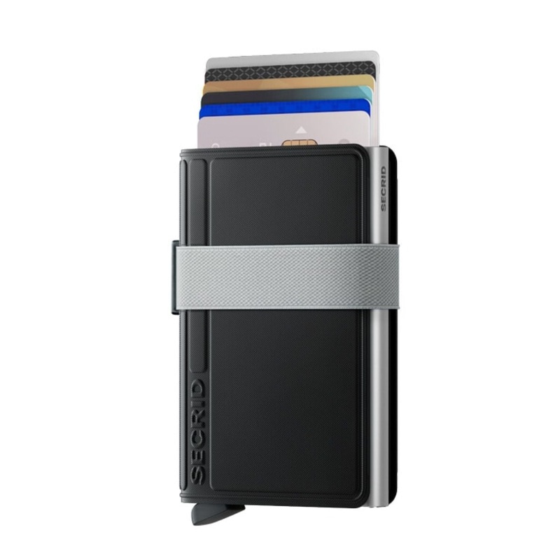 Secrid Bandwallet Tpu - Black-White