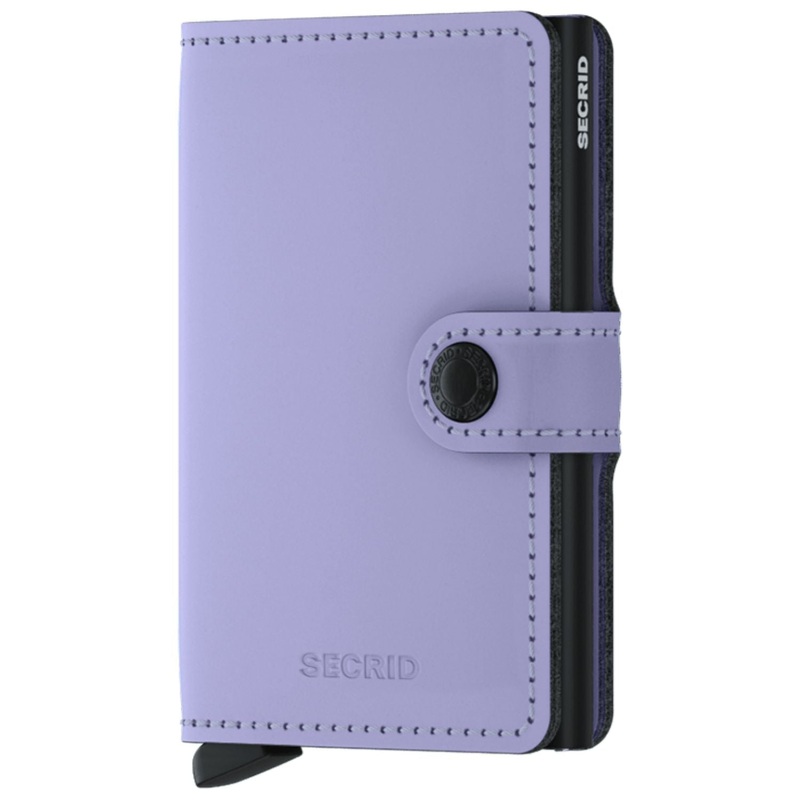 Secrid Miniwallet - Matte Lilac & Black