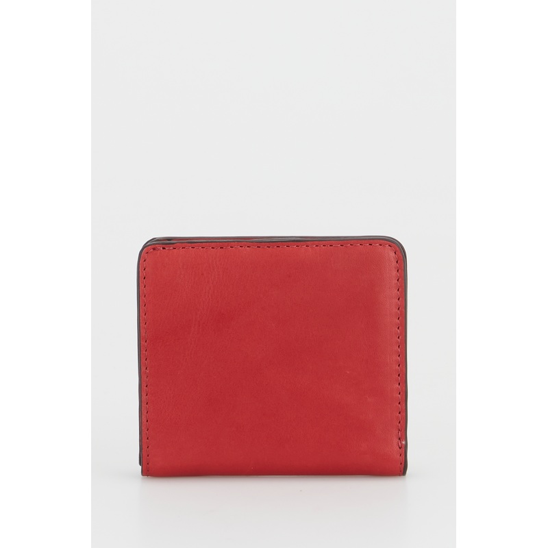 Leather Press Stud Wallet
