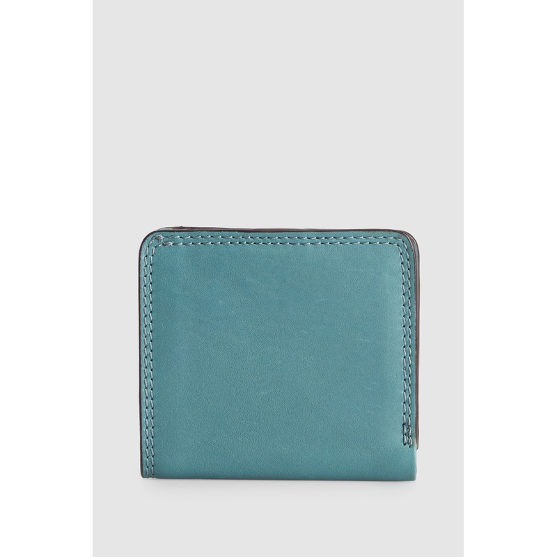 Maya Leather Press Stud CC Wallet