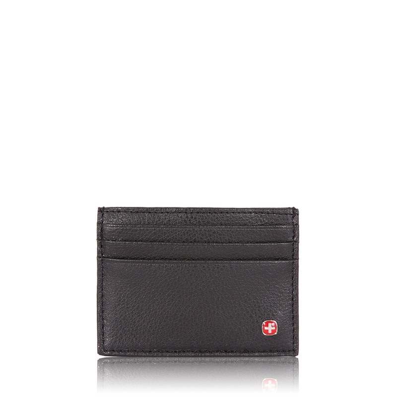 SWISSGEAR Seven Pocket Card Case Wallet in Black