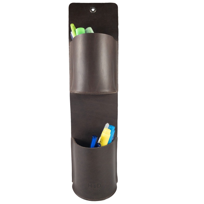 Double Pouch Wall Holder