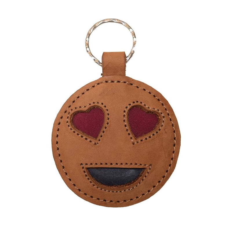 In Love Emoji Keychain