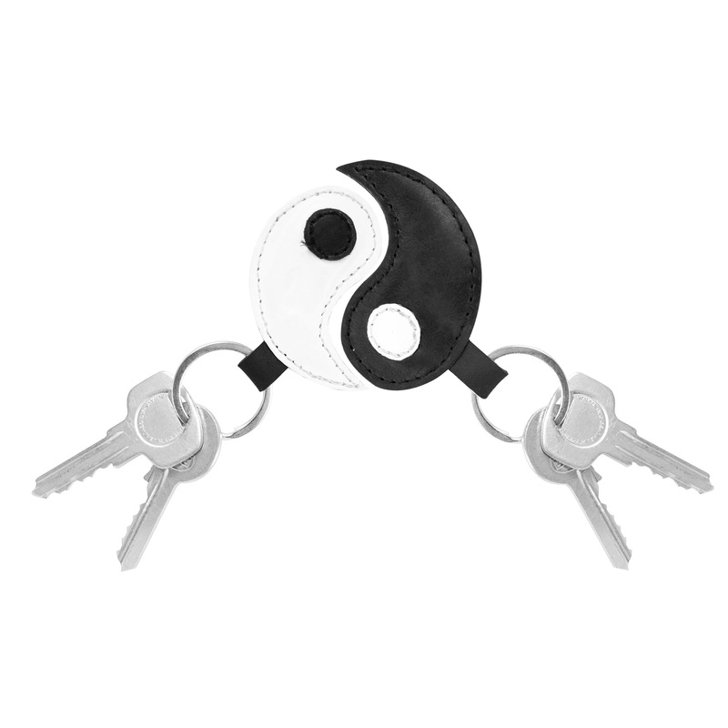 Yin Yang Keychain (2 Pieces)