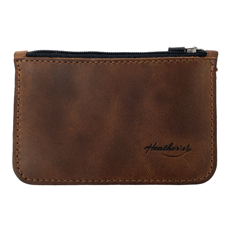 Zippered Half Wallet