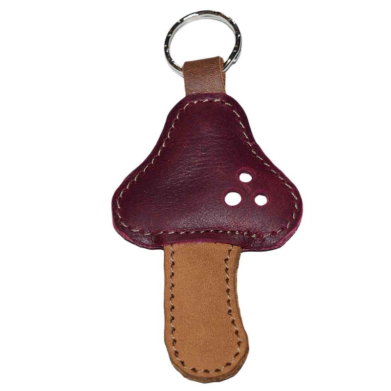 Mushroom Keychain