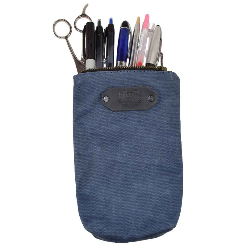 Waxed Canvas Scribbler Pouch