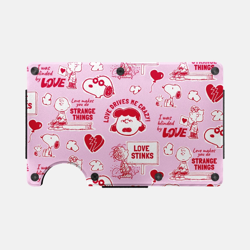 Ridge Wallet - Peanuts - Love Stinks