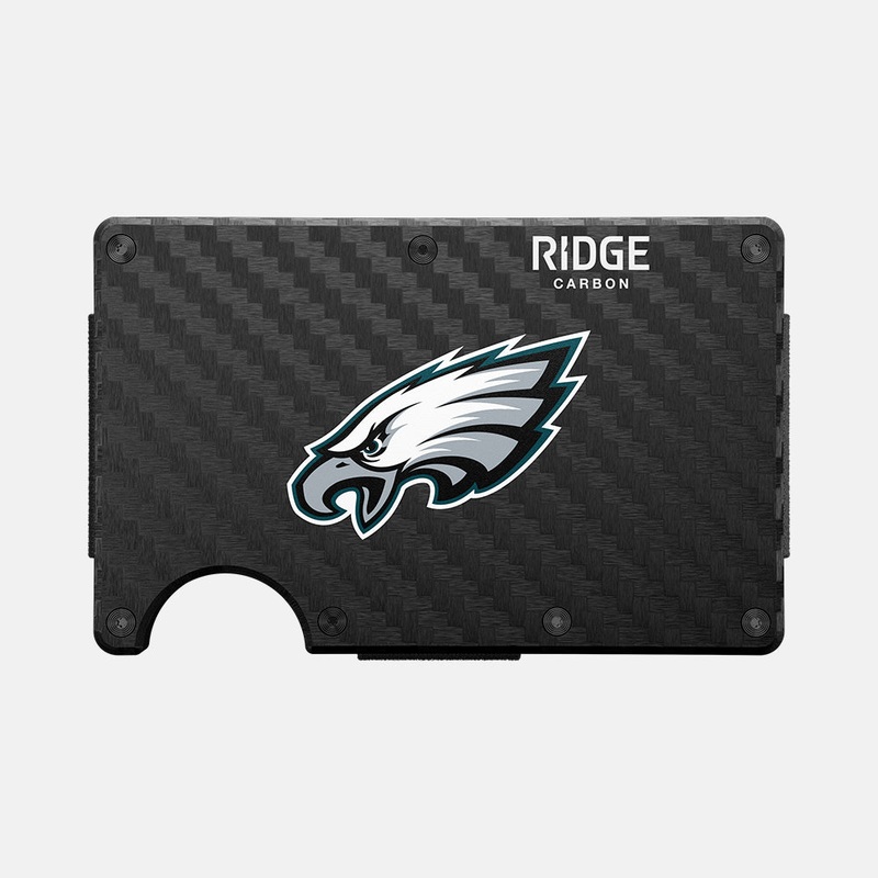 Ridge Wallet - Philadelphia Eagles - Carbon Fiber 3k