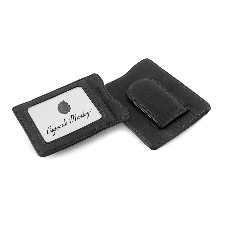 Cashmere Magnetic Clip Wallet Mocha