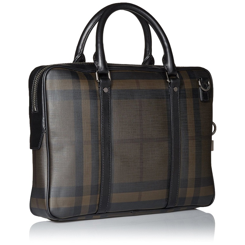 Newburg Smoked Check Briefcase