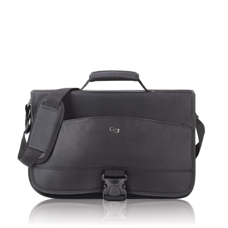SOLO Conquer 15.6 Inch Expandable Laptop Messenger