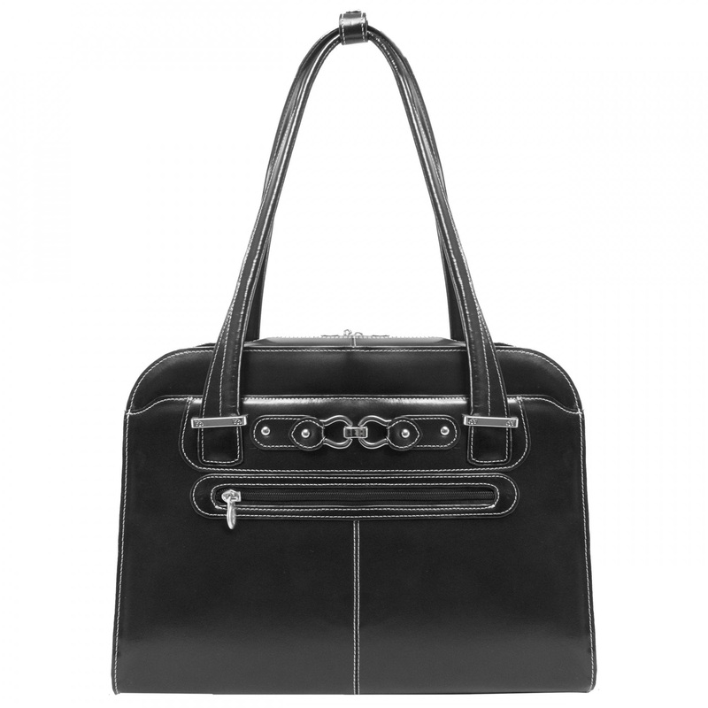 Oak Grove 15.4" Leather Ladies' Laptop Briefcase