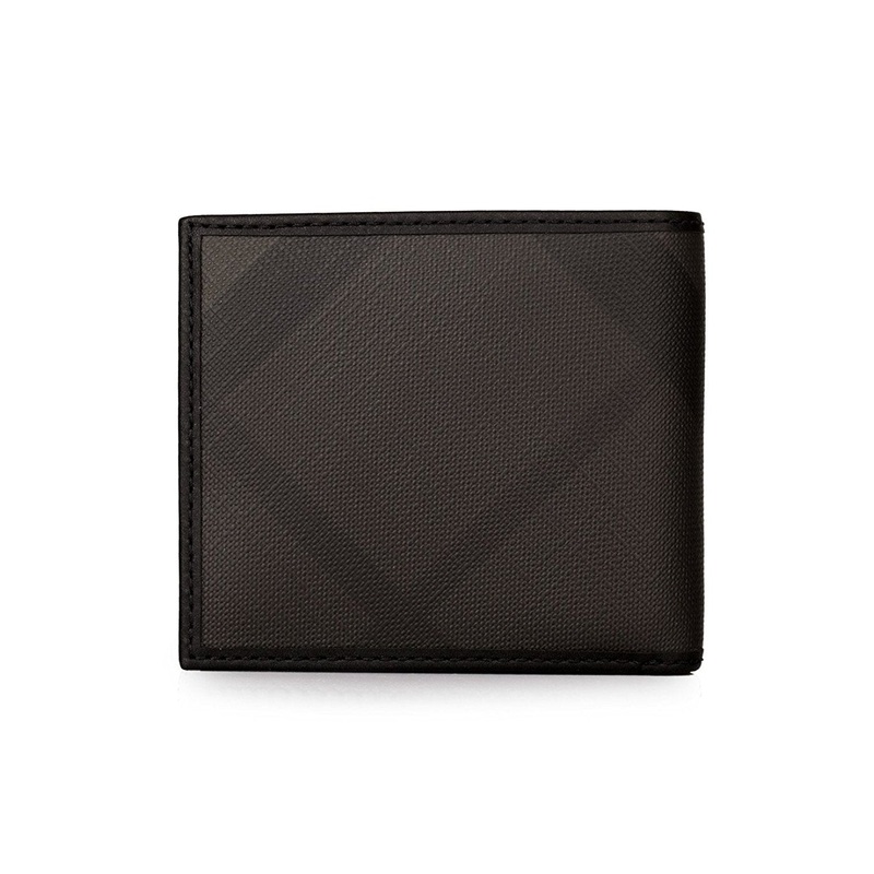 Smoked Check Divider Bifold Wallet