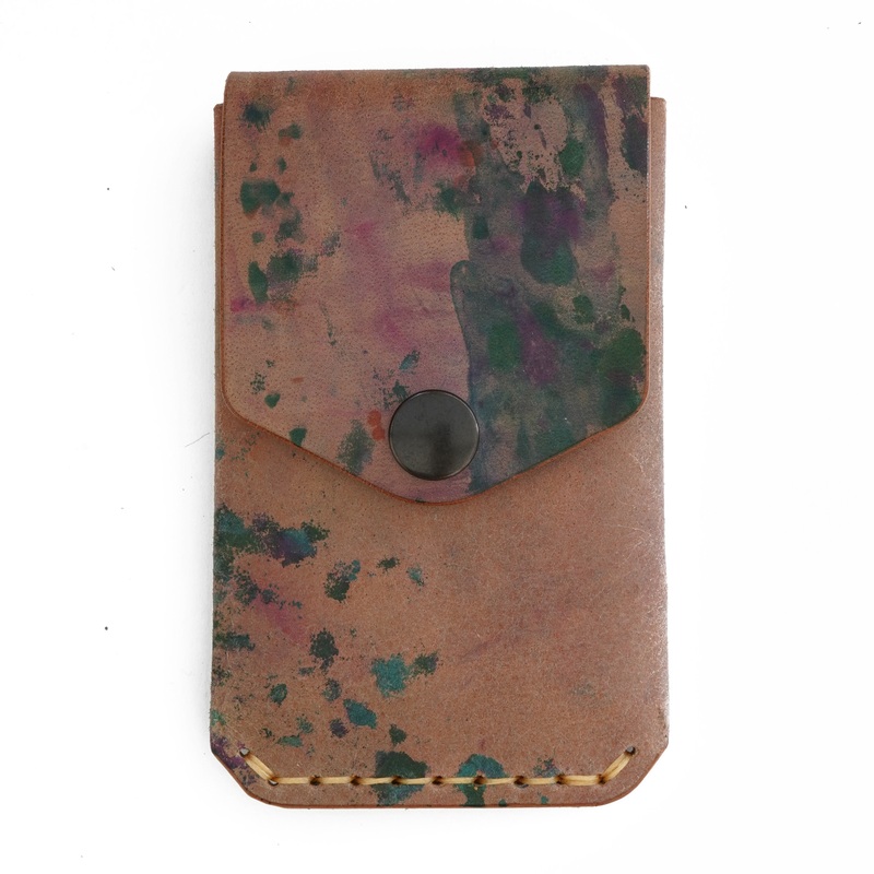 Messenger Wallet Art Shell Cordovan