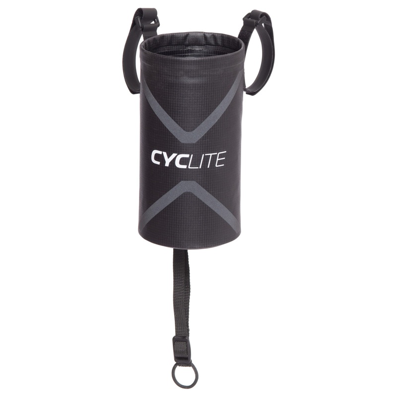 CYCLITE Food Pouch - Lenkertasche (Trinkflasche) 15 cm (black)