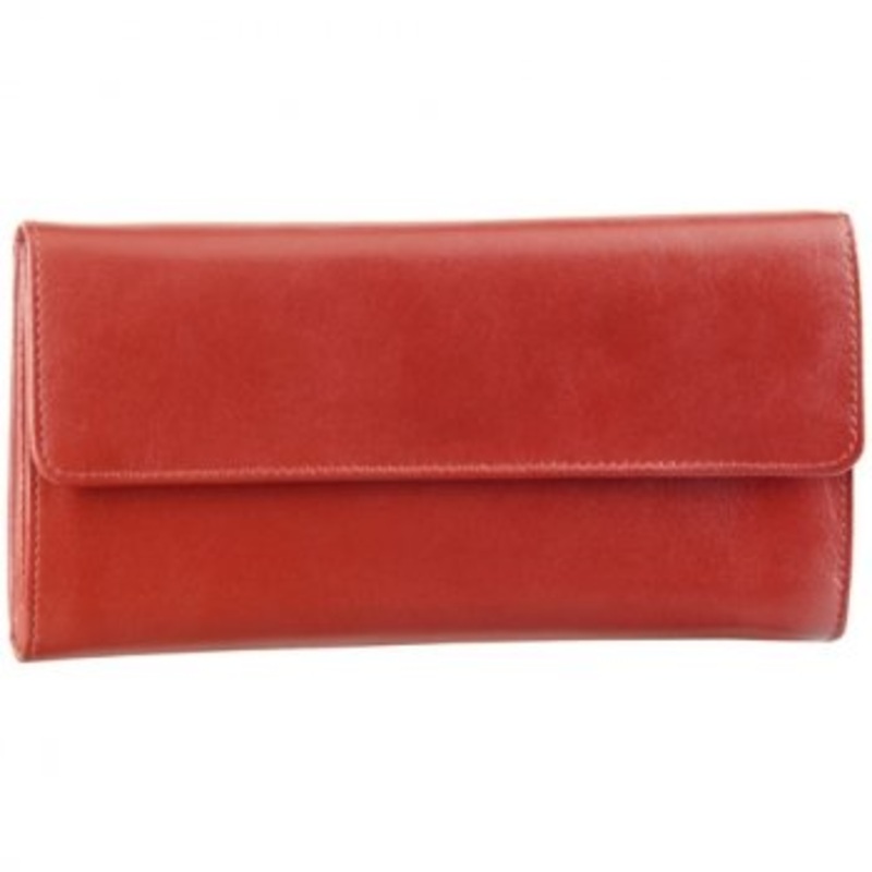 Derek Alexander Leather Ladies' Wallet 3-Part Cheque Book