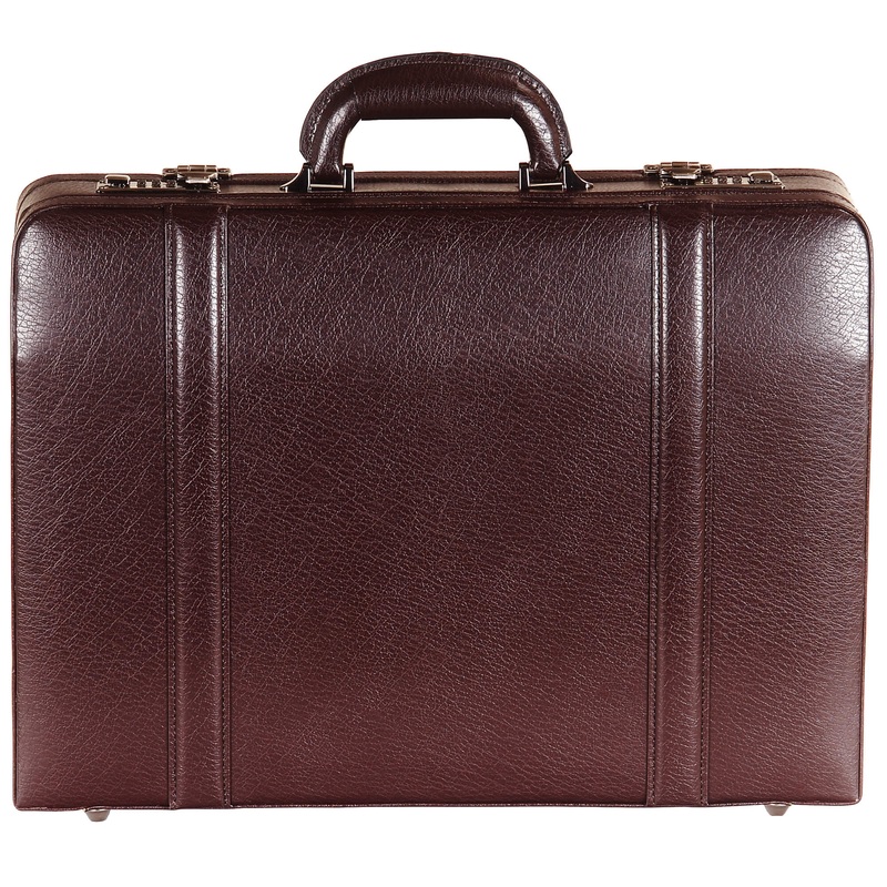 Mancini Leather Attach Case Expandable