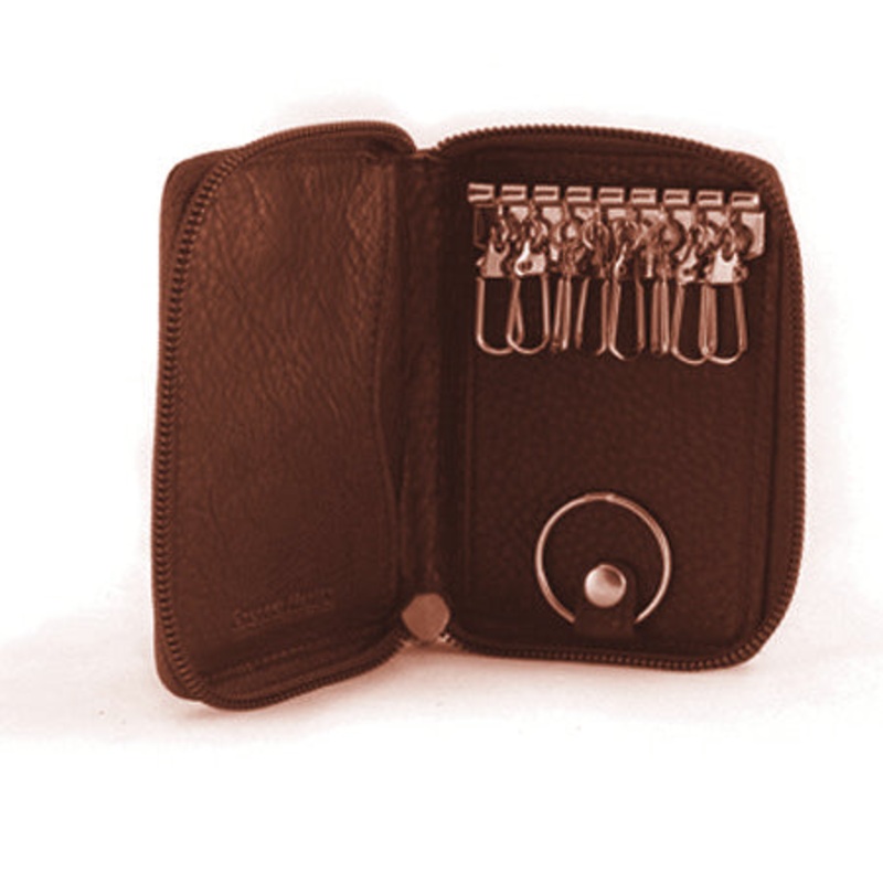 Osgoode Marley Leather Key Case 8 Hook with Valet