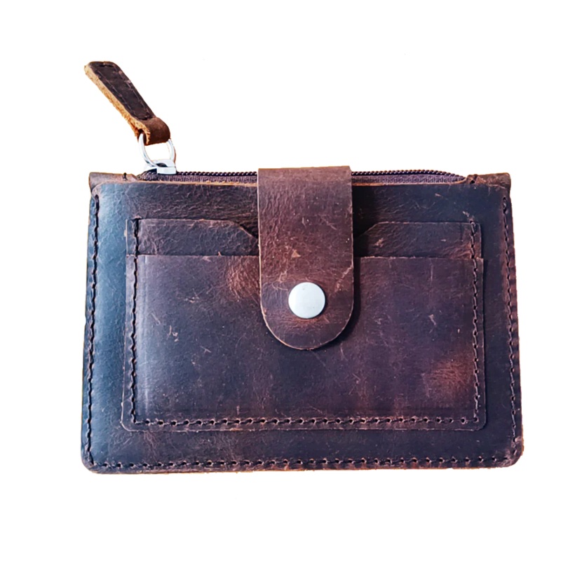 Rustic Craft Card Case Holder-distressed
