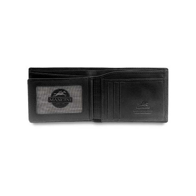 Compact UOMO Collection Mens Center Wing Wallet