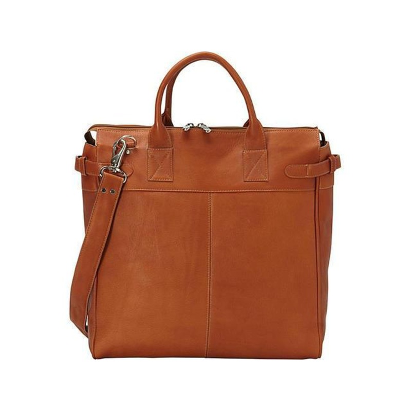 Piel Leather Cross Body Traveler Tote