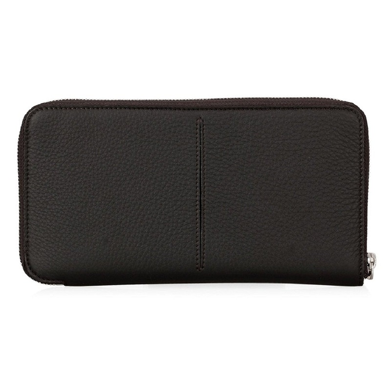Ermenegildo Zegna Men's Grained Leather Pouch
