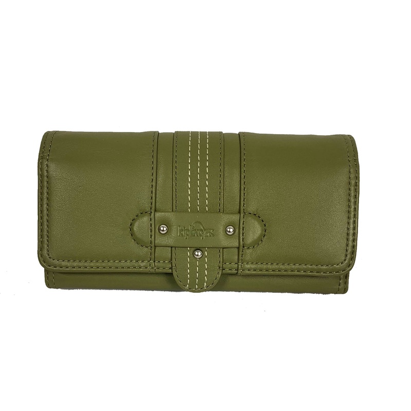 Kipling Brownie Club Leather Wallet