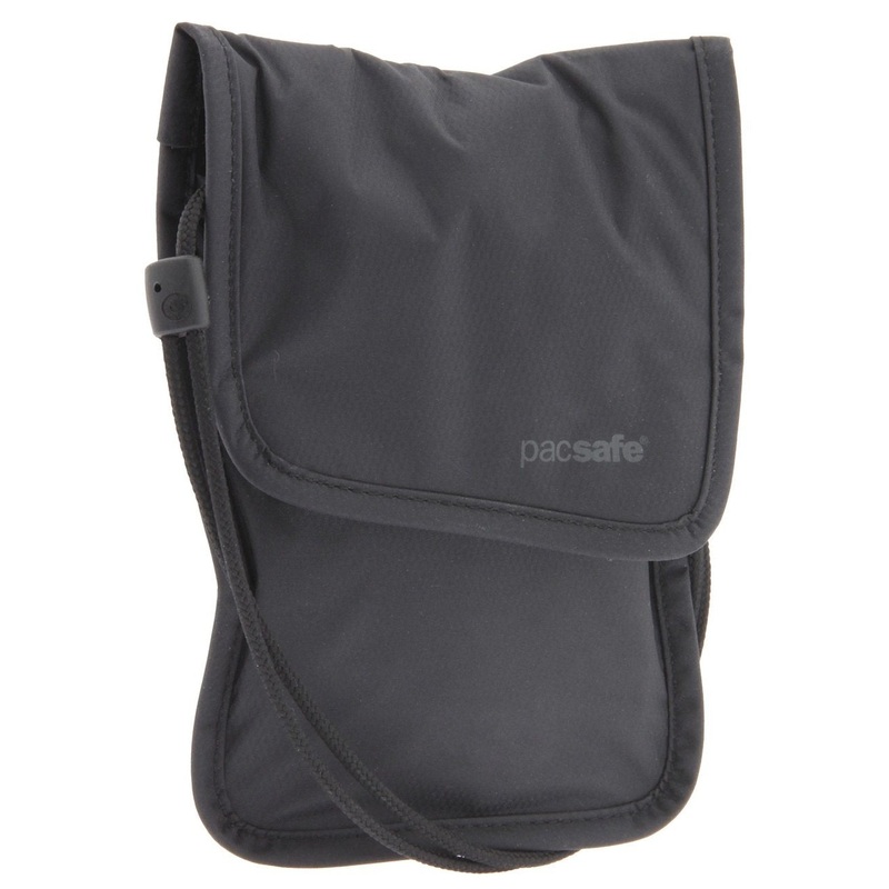 Pacsafe Coversafe 75 Neck Pouch with Slashproof Chain