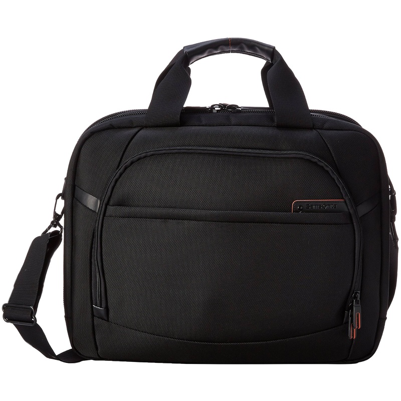 Samsonite Pro 4 DLX 2 Gusset PFT TSA Briefcase