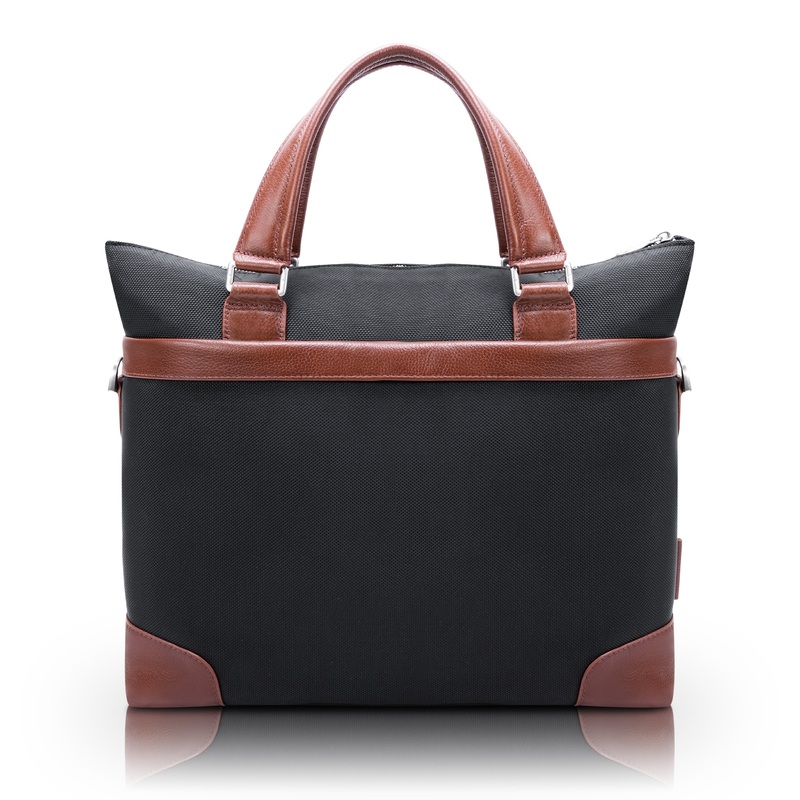 McKlein USA Eastward 15" Nylon Two-Tone Laptop & Tablet Briefcase