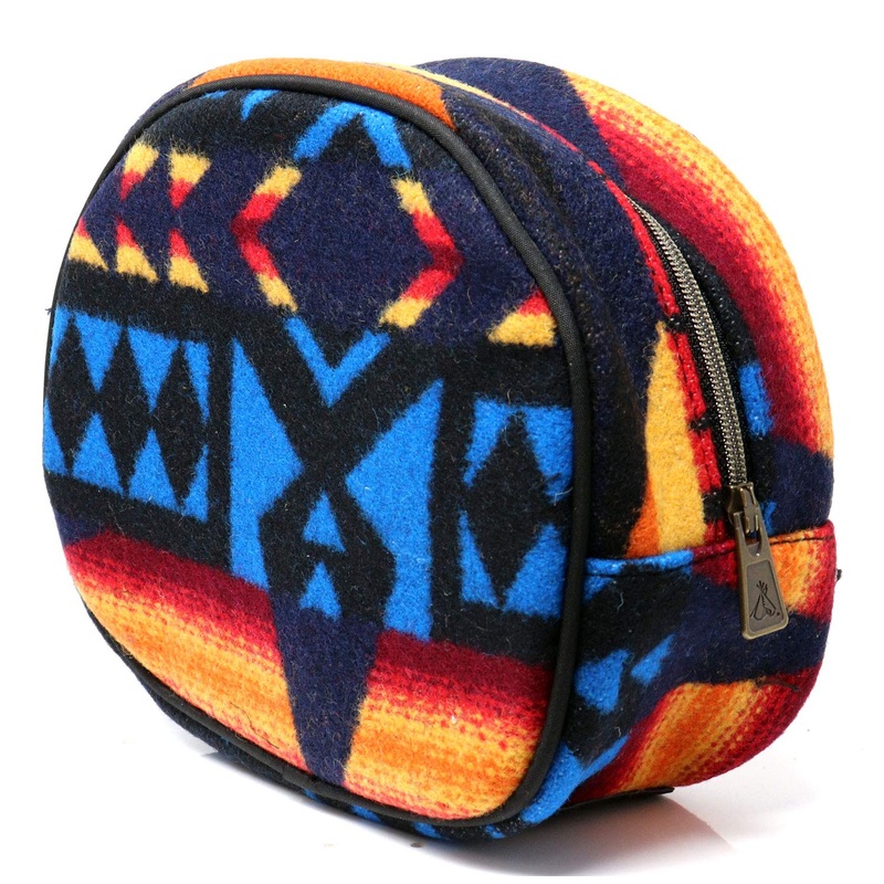 Pendleton La Paz Black Half Moon Pouch