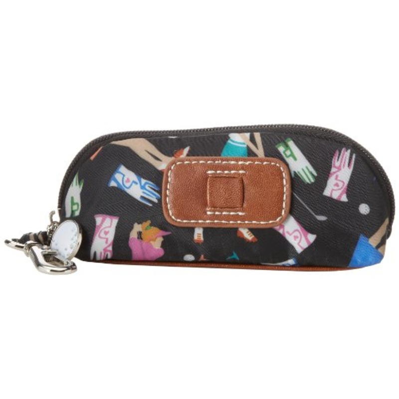 Sydney Love Lady Golf 3 Ball Holder Cosmetic Case,Multi,One Size