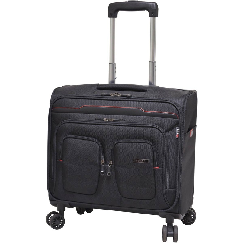 Travelers Club 17In Flex-File Spinner Briefcase