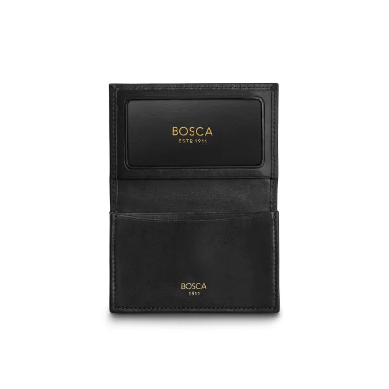 Bosca Full Gusset, 2 Pkt Card wallet W/ I.D.