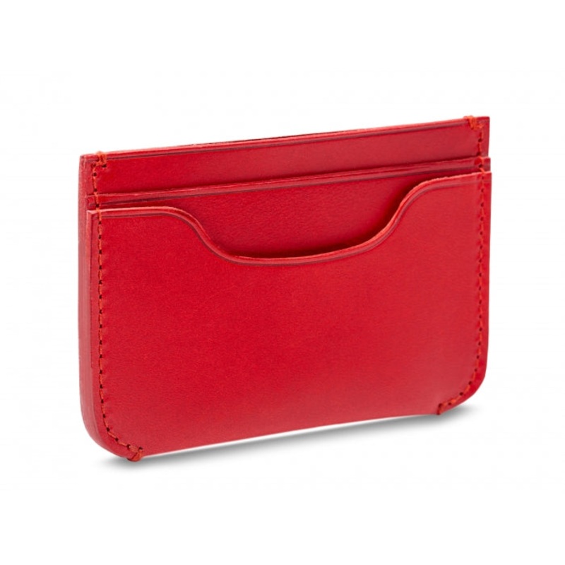 Bosca ITALO Front Pocket Card Case Wallet (in Red, only one left)